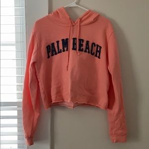 Cropped Palm Beach hoodie